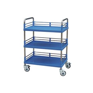 Tool cart with three shelves